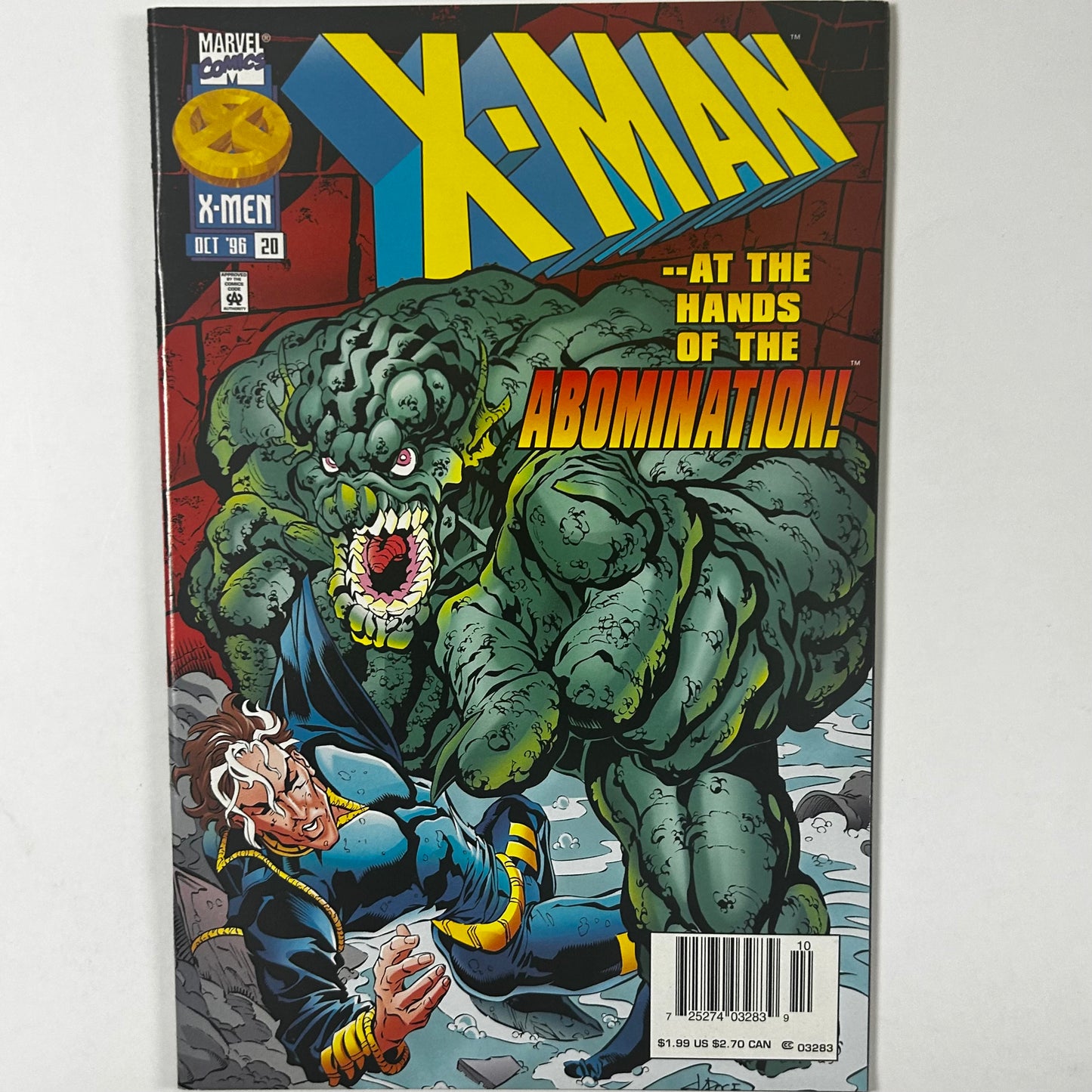 X-Man #20 Newsstand