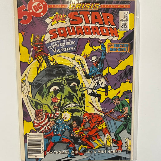 All Star Squadron #56 Newsstand
