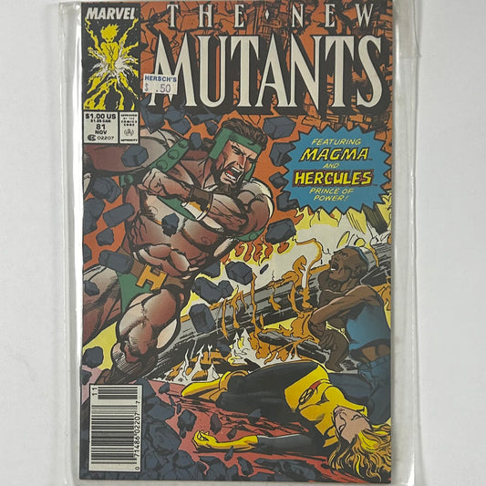 New Mutants #81 Newsstand