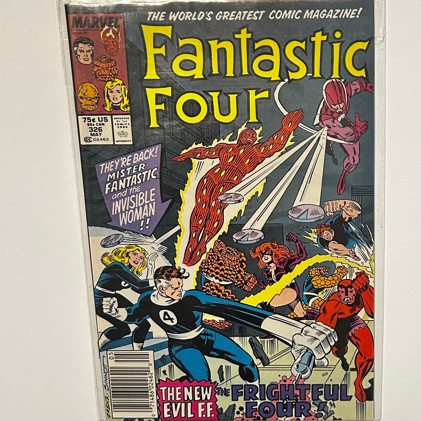 Fantastic Four #326 Newsstand