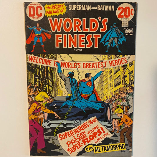 World’s Finest #218