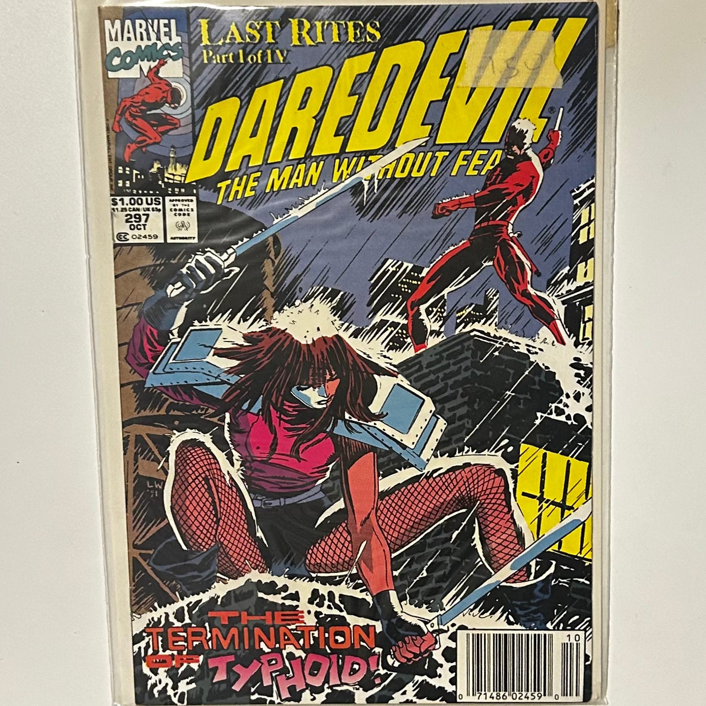 Daredevil #297 Newsstand