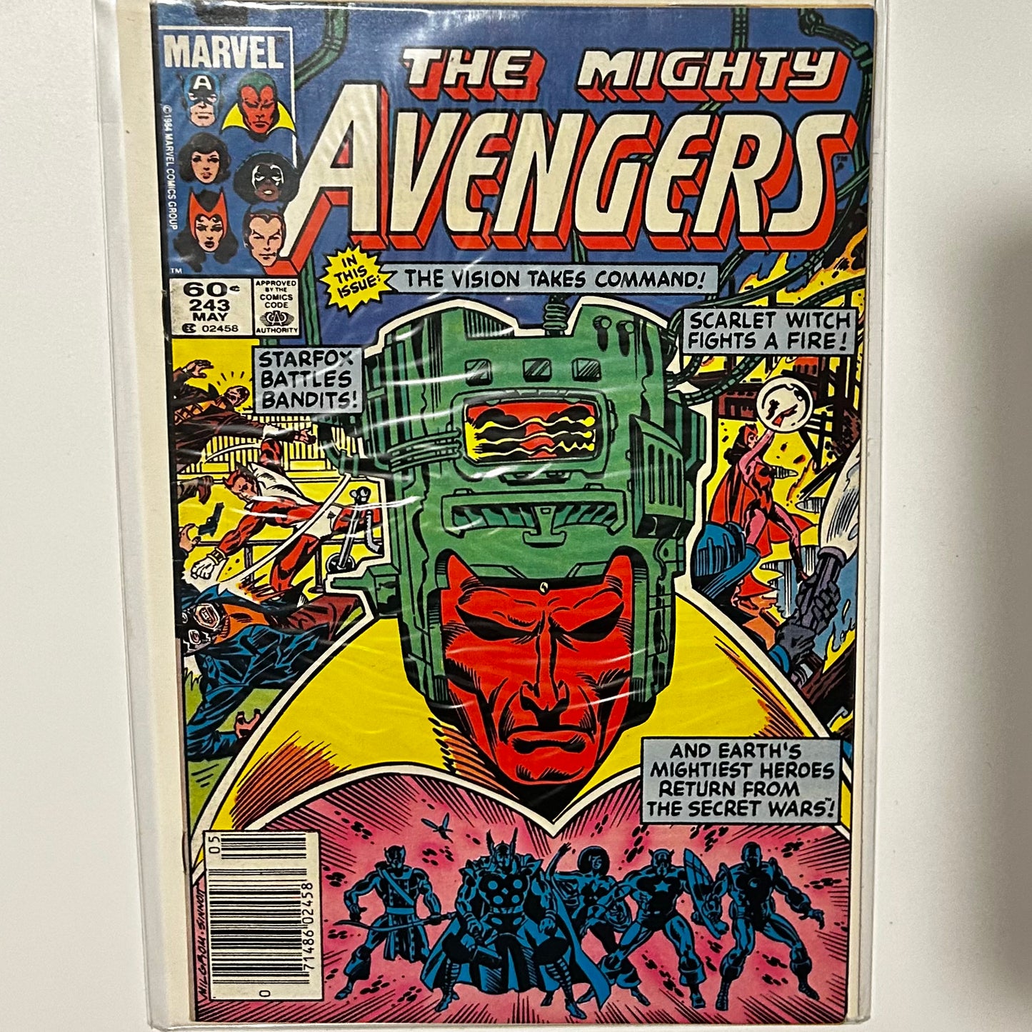 Avengers #243 Newsstand