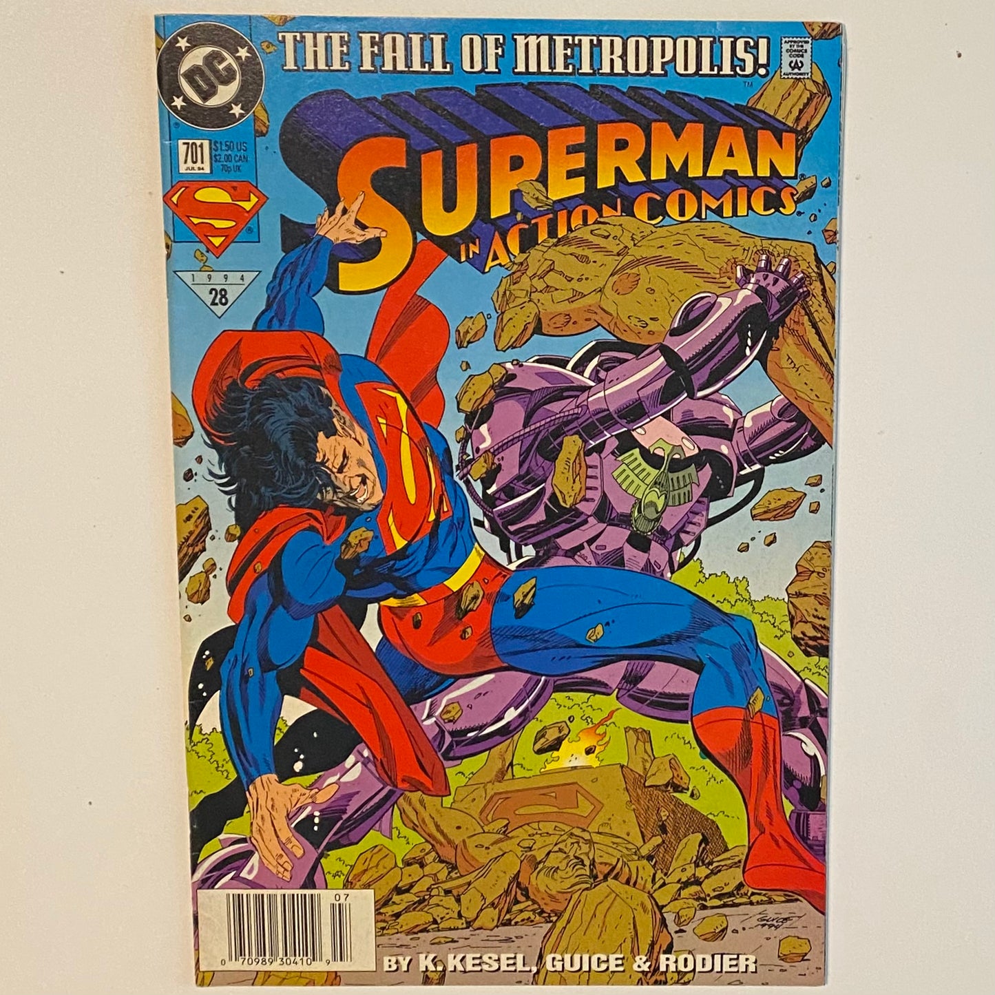 Action Comics #701 Newsstand