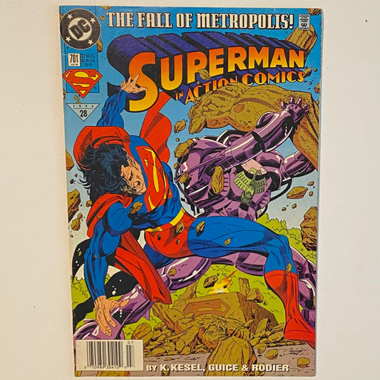 Action Comics #701 Newsstand