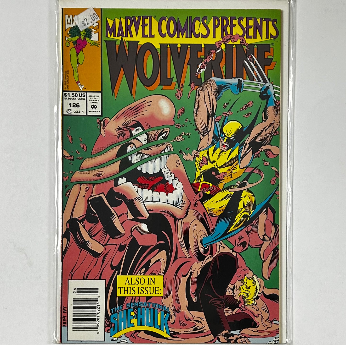 Marvel Comics Presents #126 Newsstand