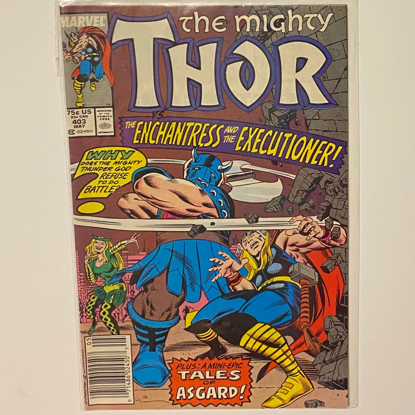 Thor #403 Newsstand