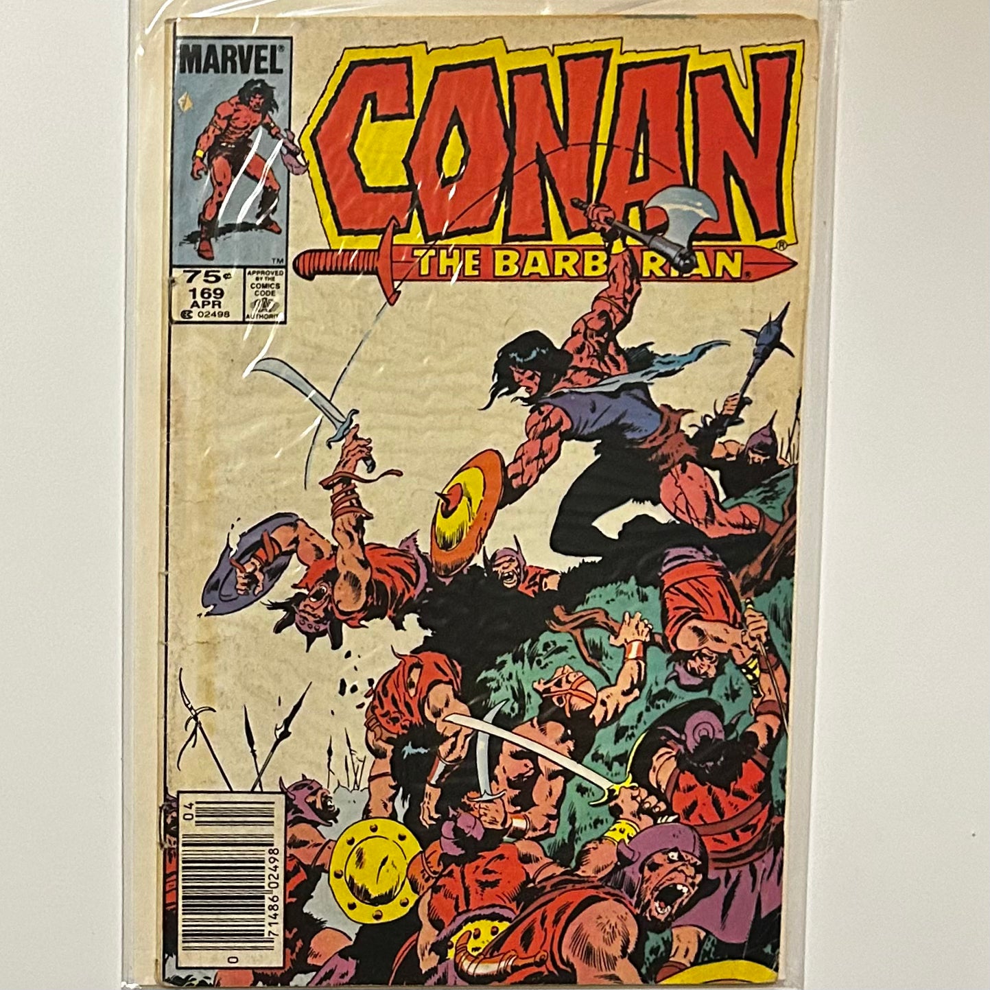 Conan the Barbarian #169 Newsstand
