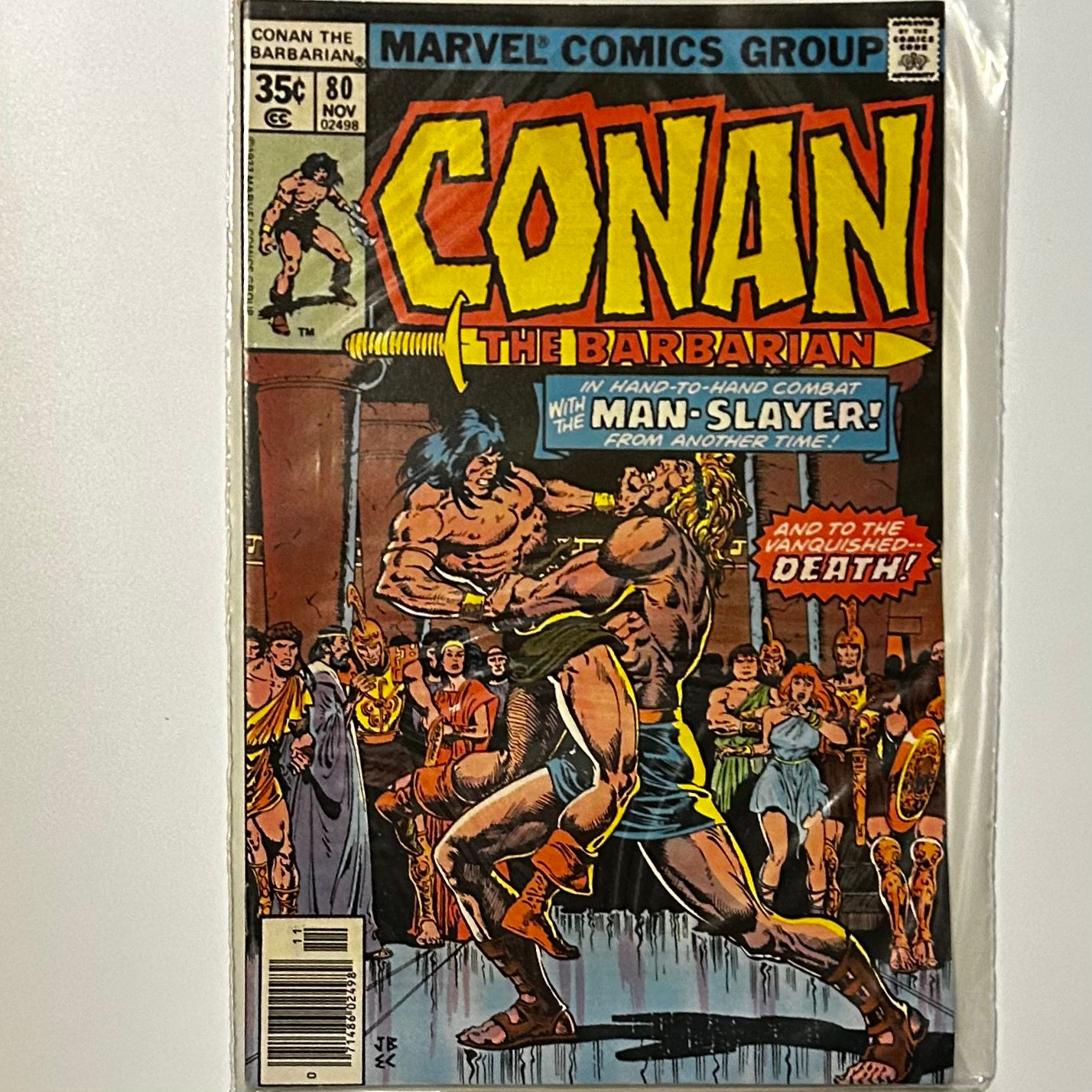 Conan the Barbarian #80 Newsstand