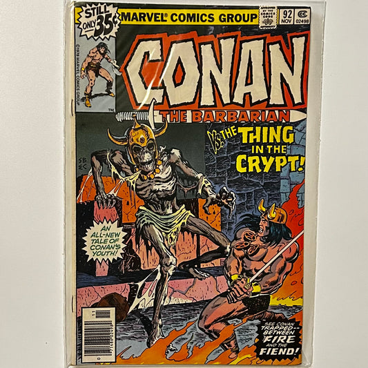 Conan the Barbarian #92 Newsstand