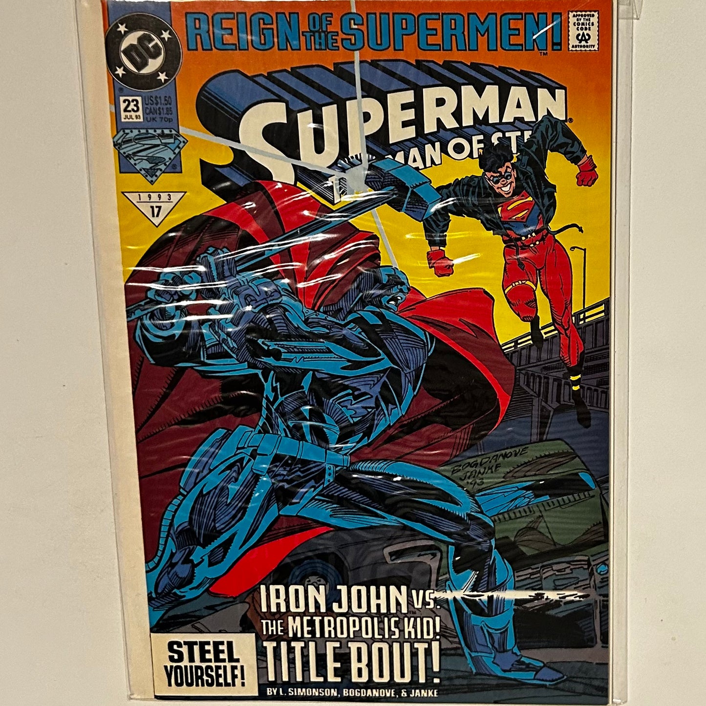 Superman Man of Steel #23