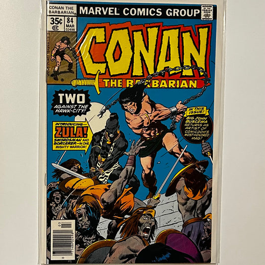 Conan the Barbarian #84 Newsstand