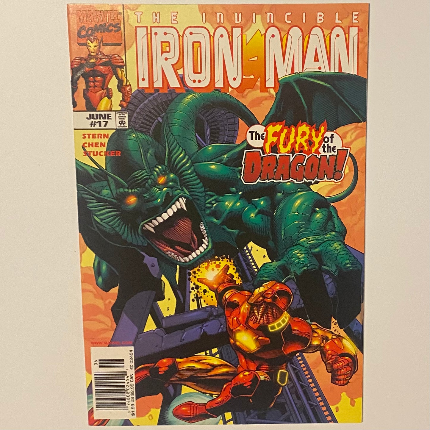 Iron Man Volume 3 #17 Newsstand