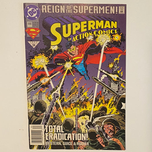 Action Comics #690 Newsstand