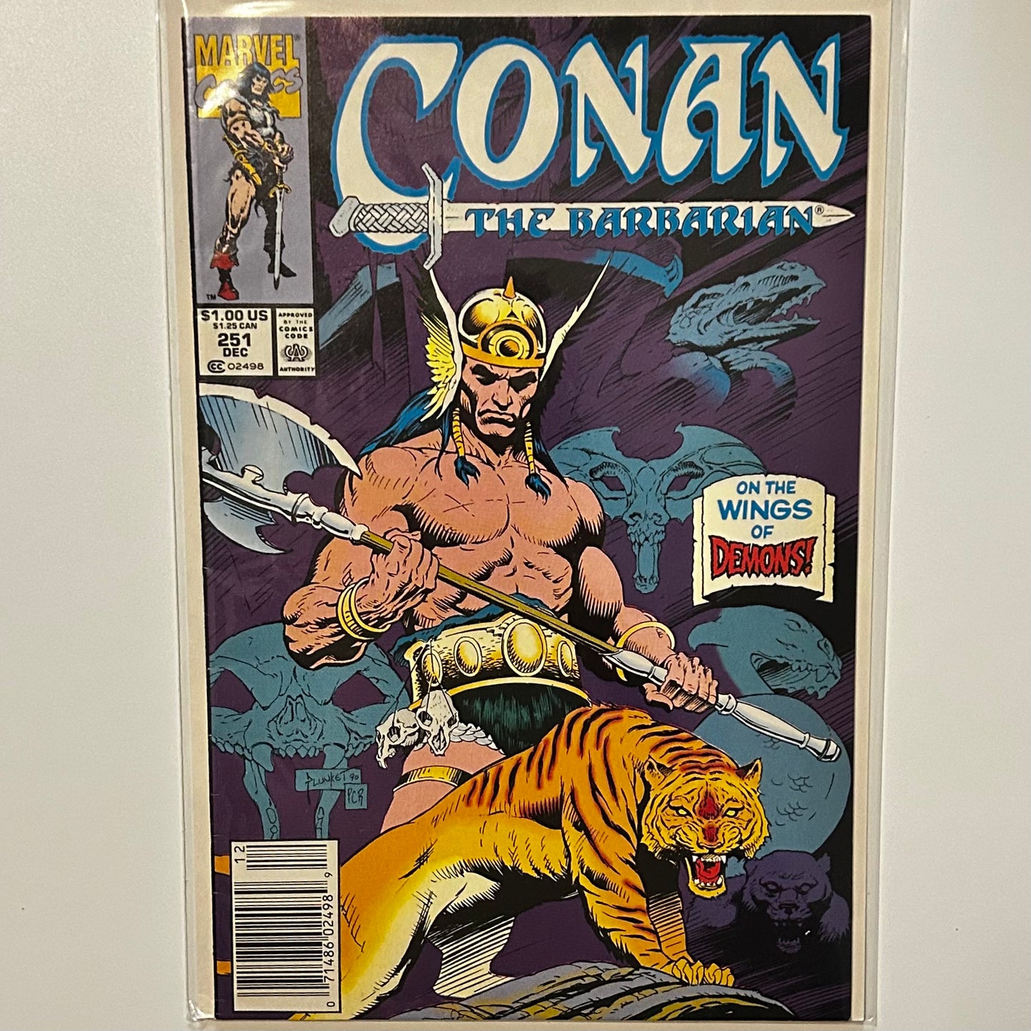 Conan the Barbarian #251 Newsstand