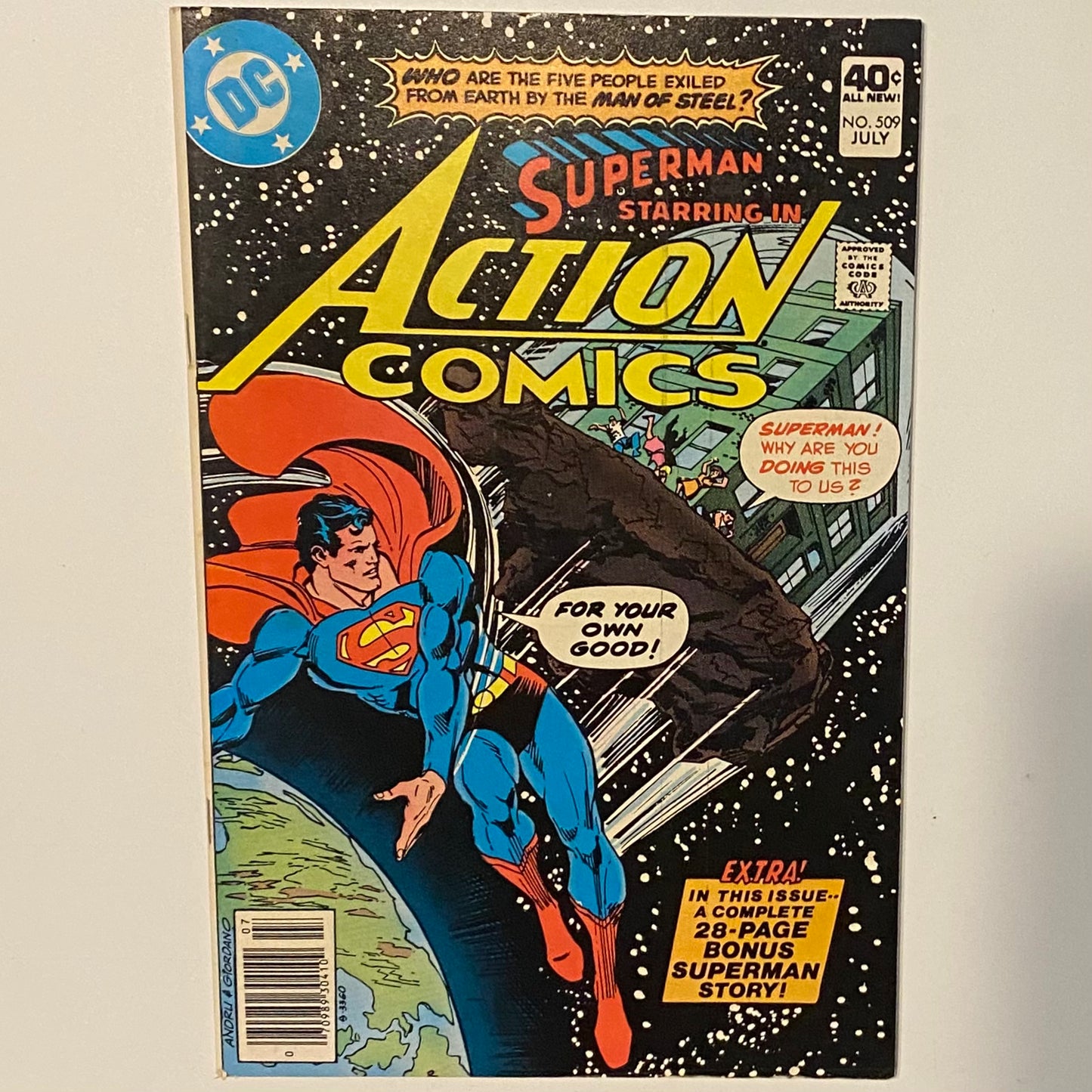 Action Comics #509 Newsstand