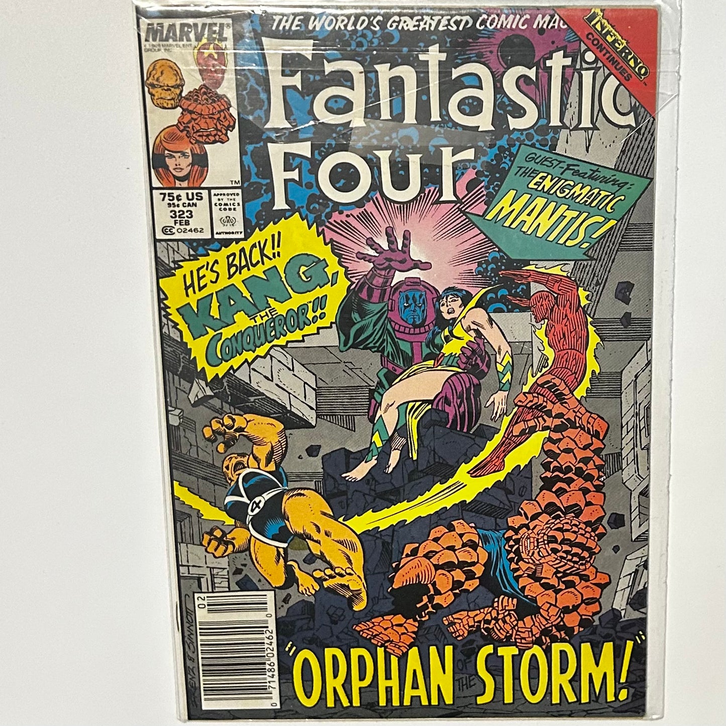 Fantastic Four #323 Newsstand