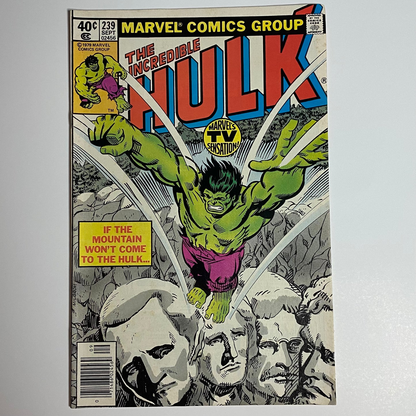 Hulk #239 newsstand