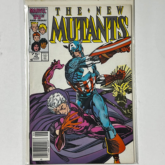 New Mutants #40 Newsstand