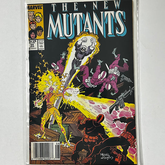 New Mutants #54 Newsstand