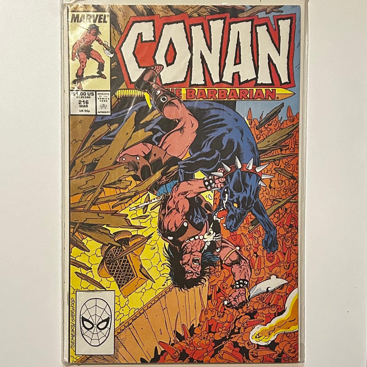 Conan the Barbarian #216