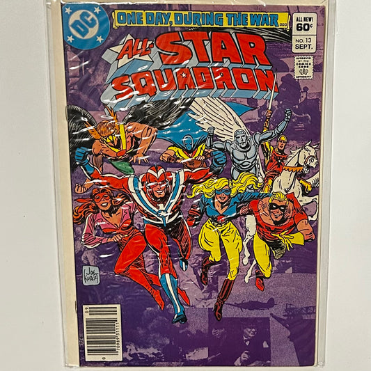 All Star Squadron #13 Newsstand