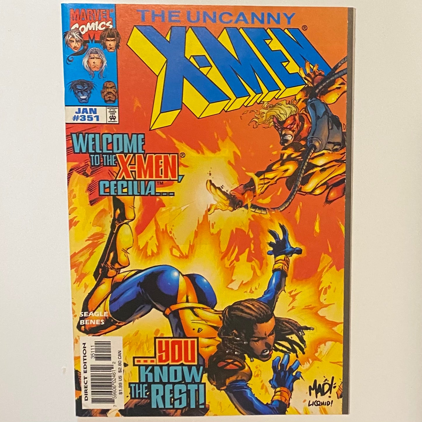 The Uncanny X-men #351