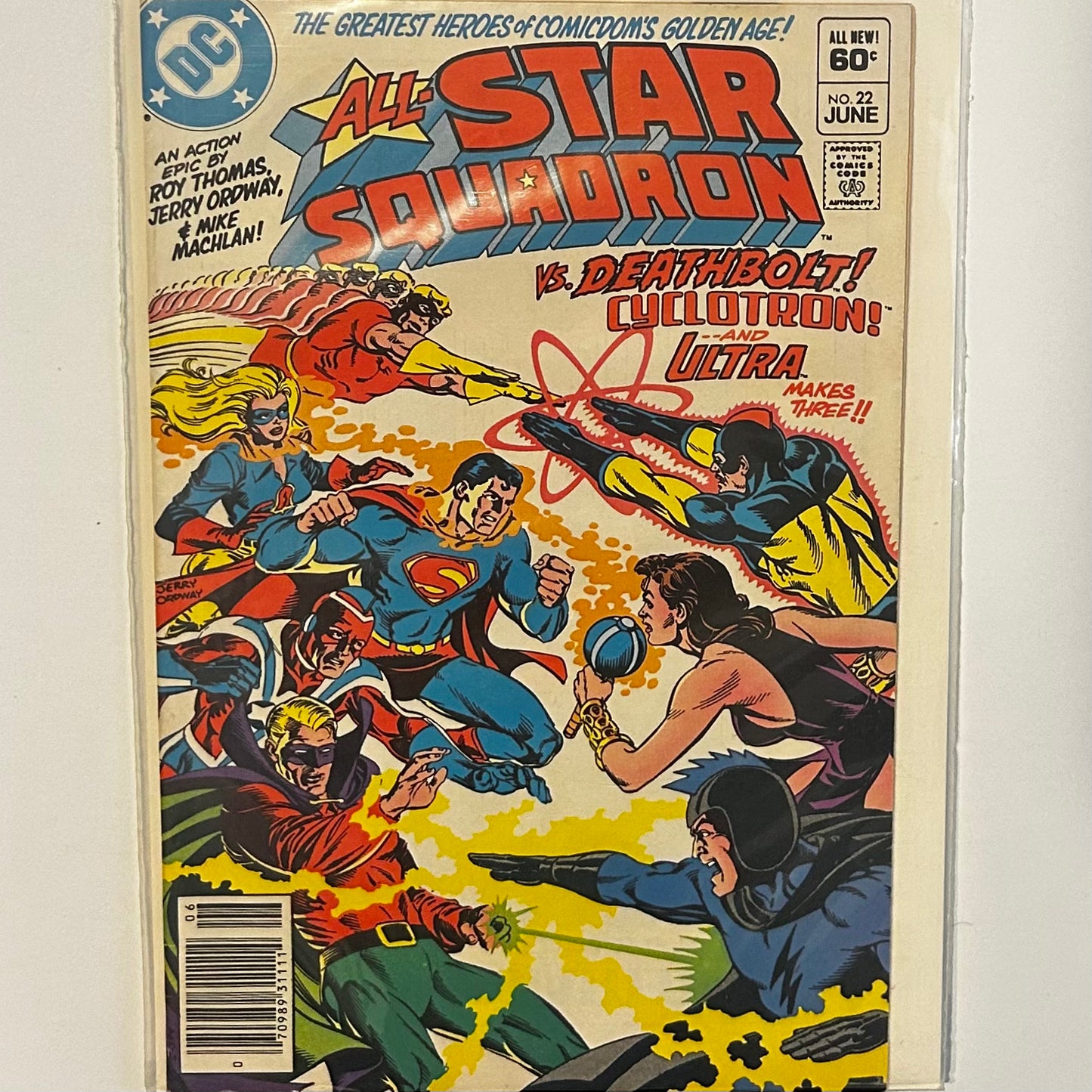 All Star Squadron #22 Newsstand