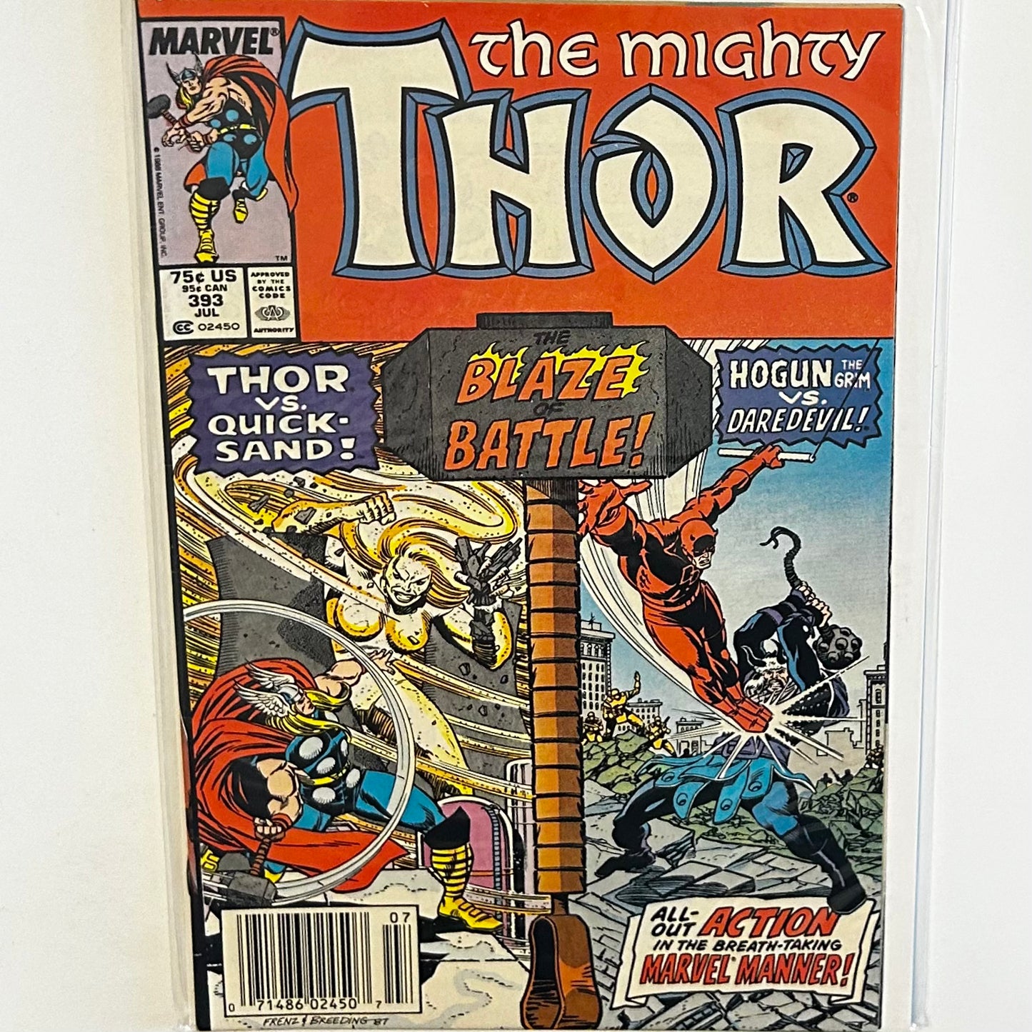 Thor #393 Newsstand