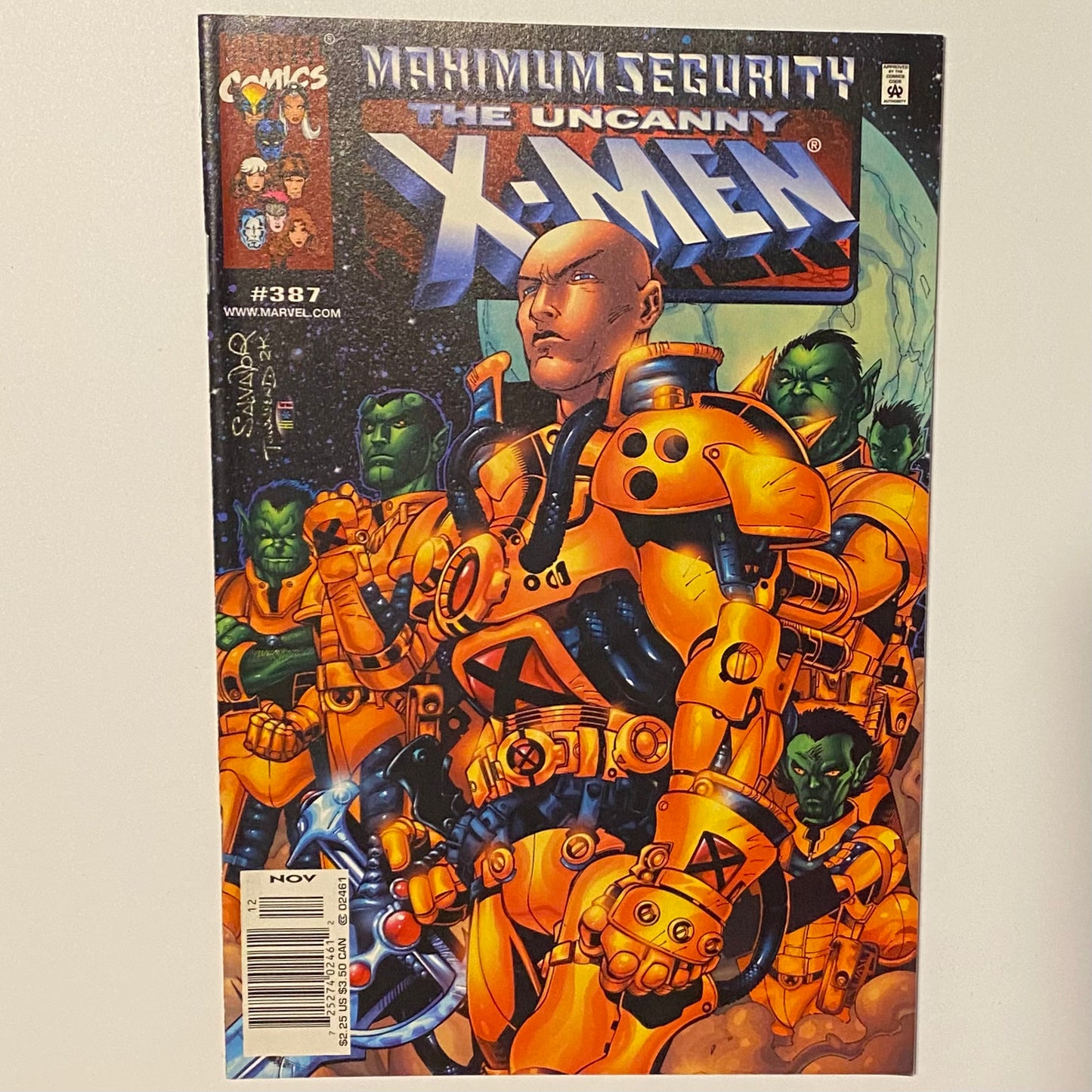 The Uncanny X-men #387 Newsstand