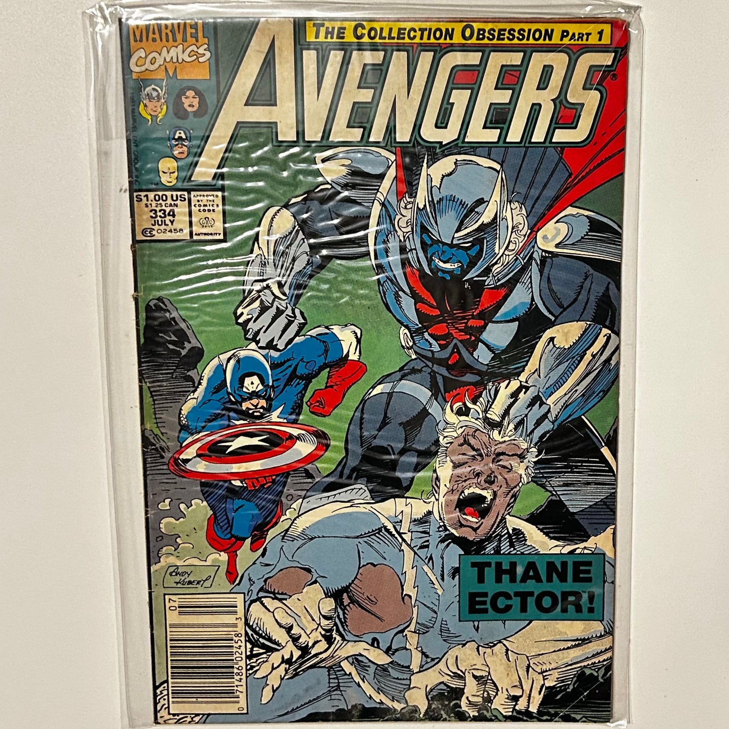 Avengers #334 Newsstand