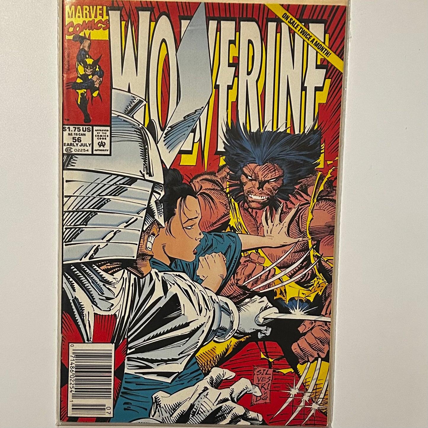 Wolverine #56 Newsstand