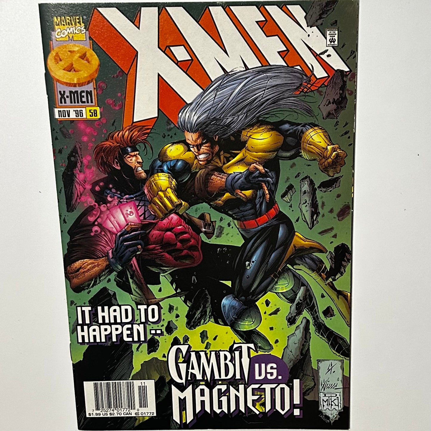 X-Men #58 Newsstand