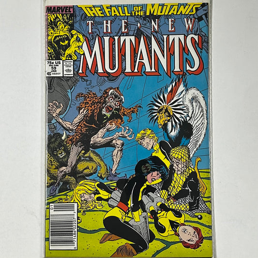 New Mutants #59 Newsstand