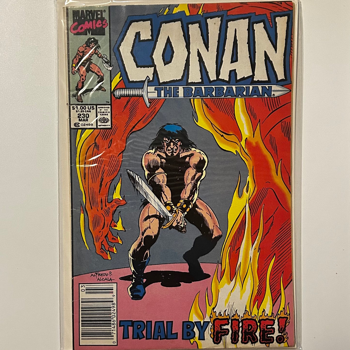 Conan the Barbarian #230 Newsstand