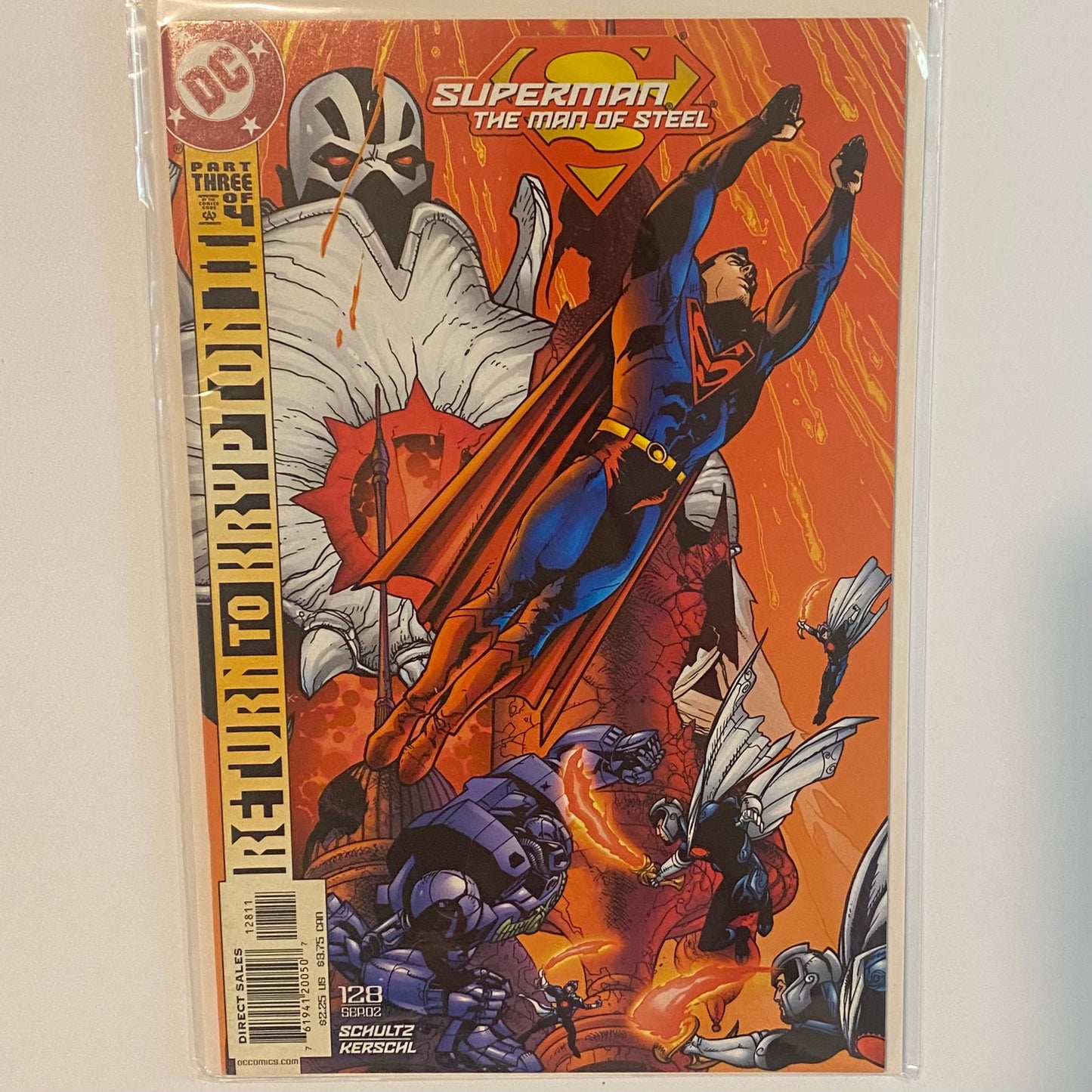 Superman Man of Steel #128