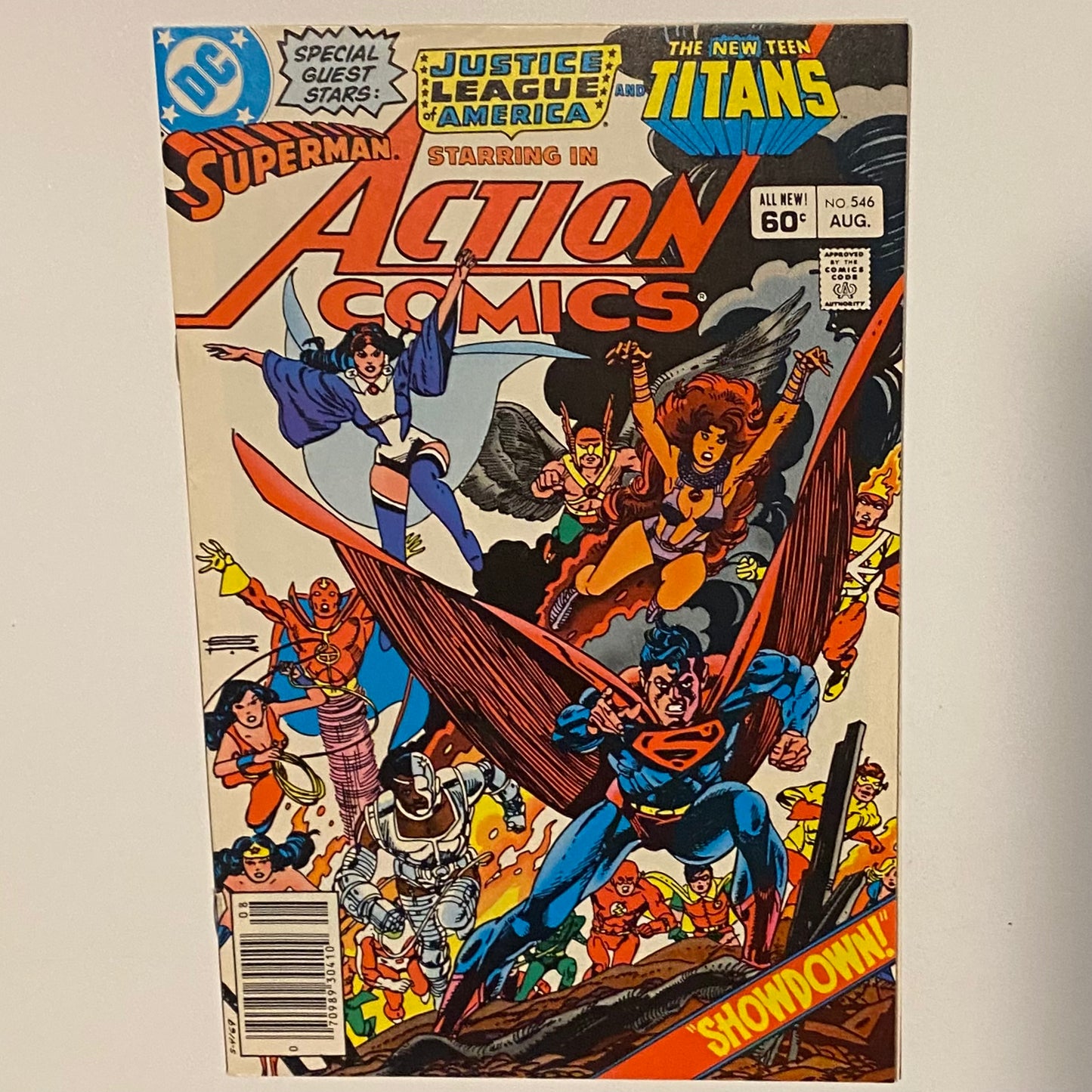 Action Comics #546 Newsstand