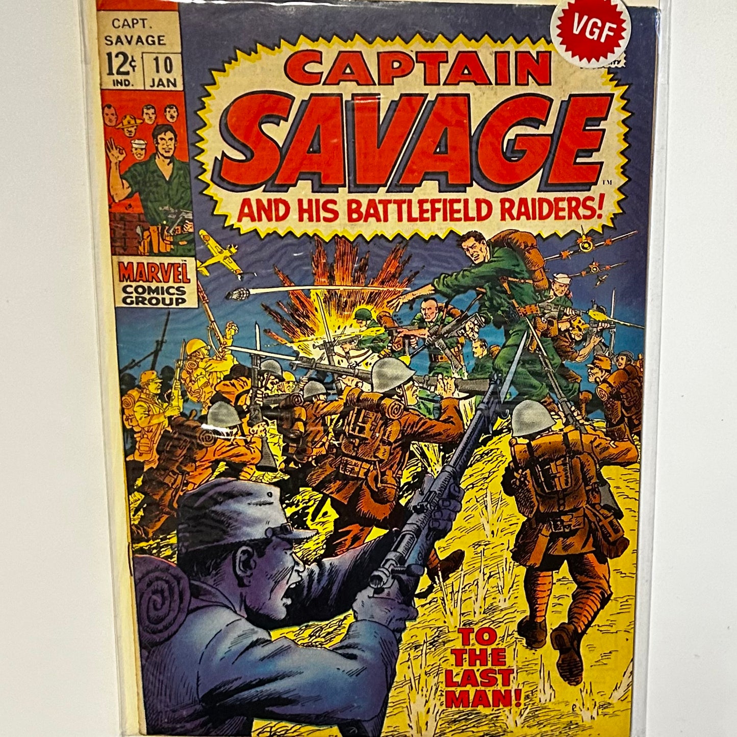 Captain Savage and his Battlefield Raiders #10