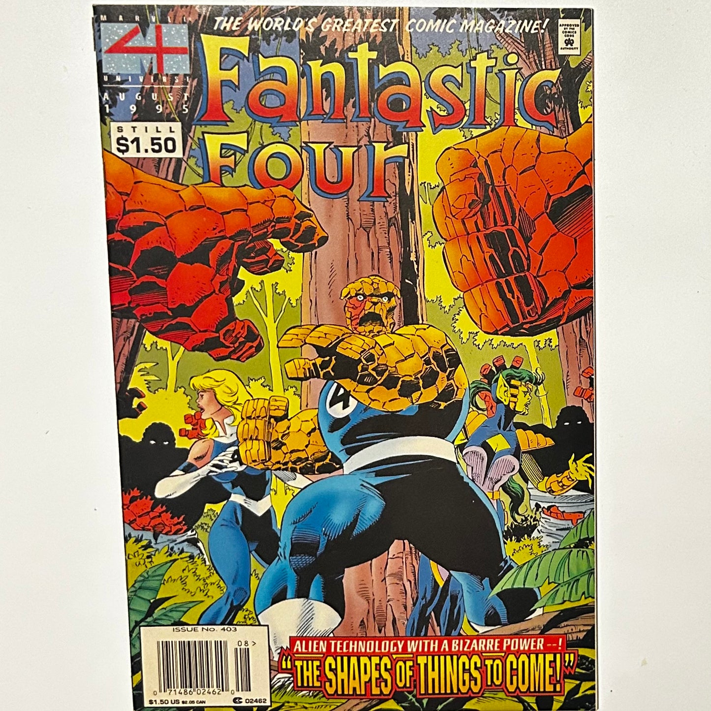 Fantastic Four #403 Newsstand