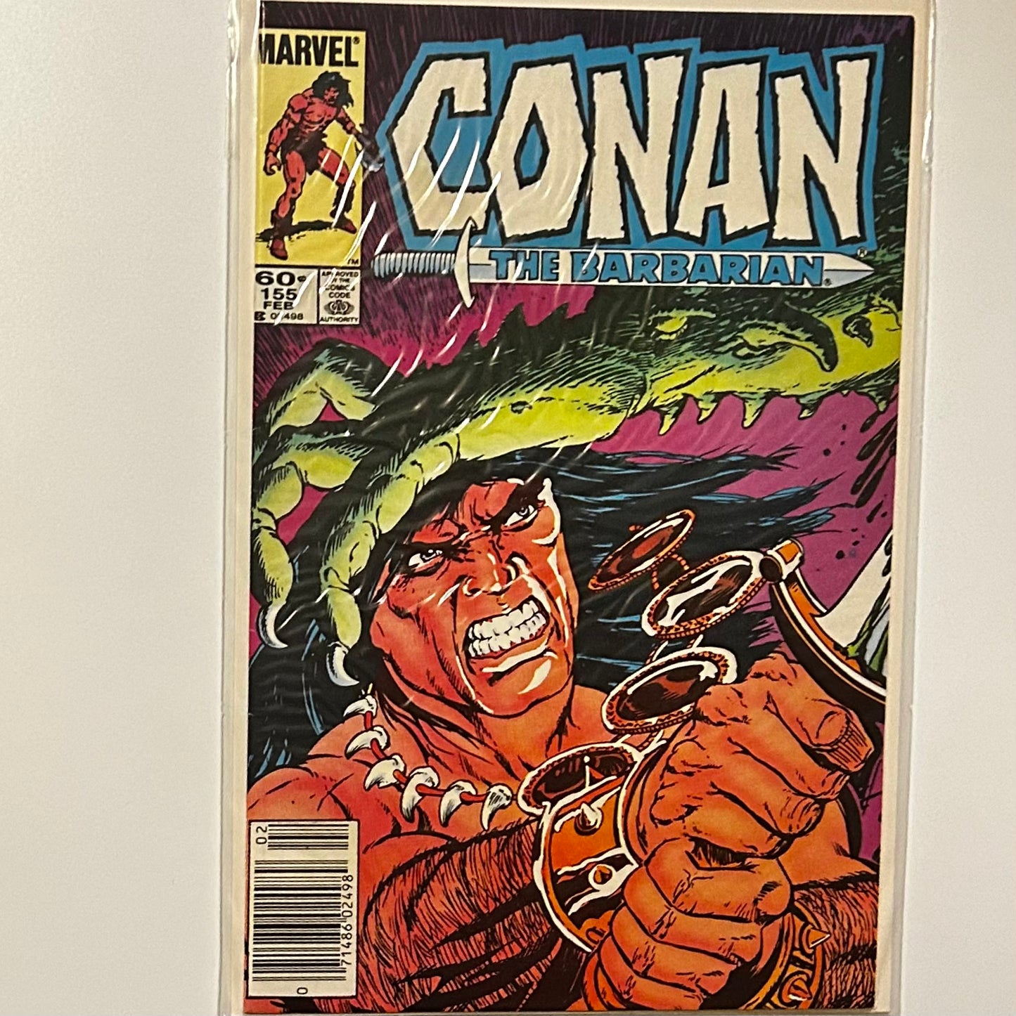 Conan the Barbarian #155 Newsstand