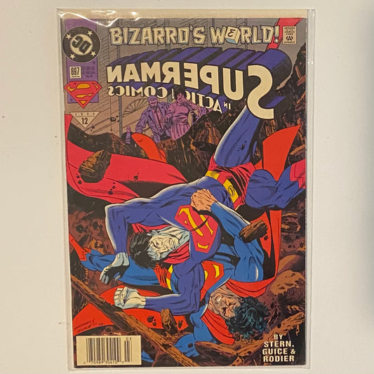 Action Comics #697 Newsstand