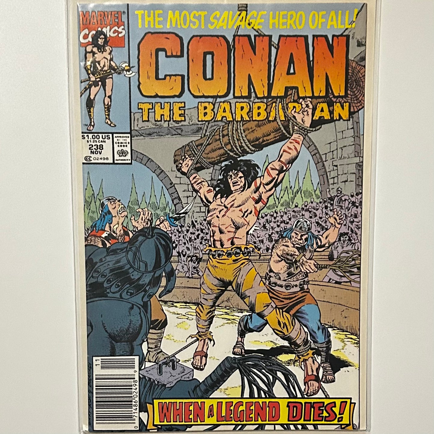 Conan the Barbarian #238 Newsstand
