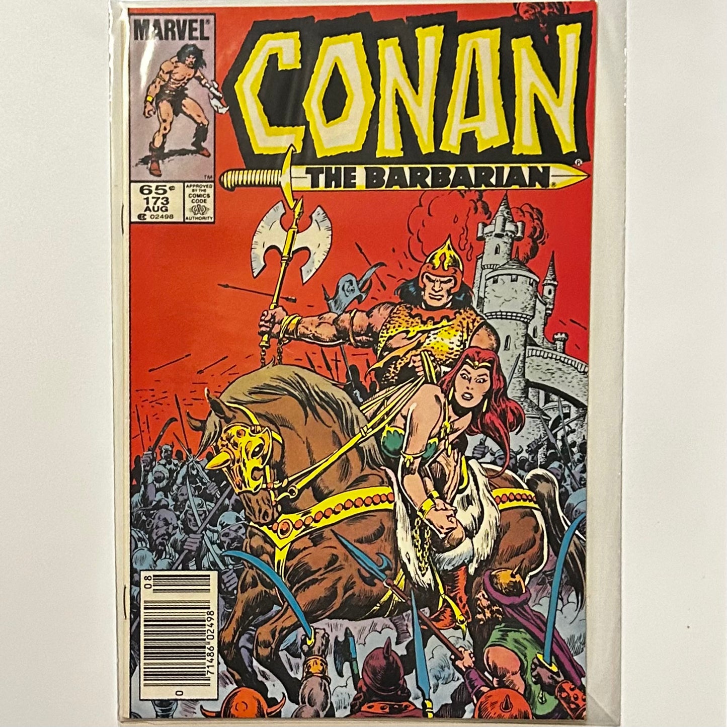 Conan the Barbarian #173 Newsstand
