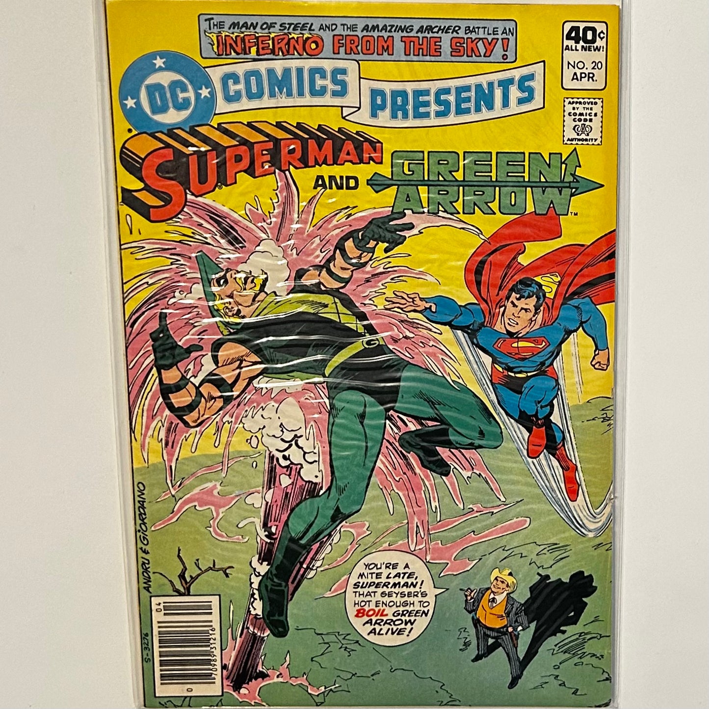 Dc Comics Presents #20 Newsstand
