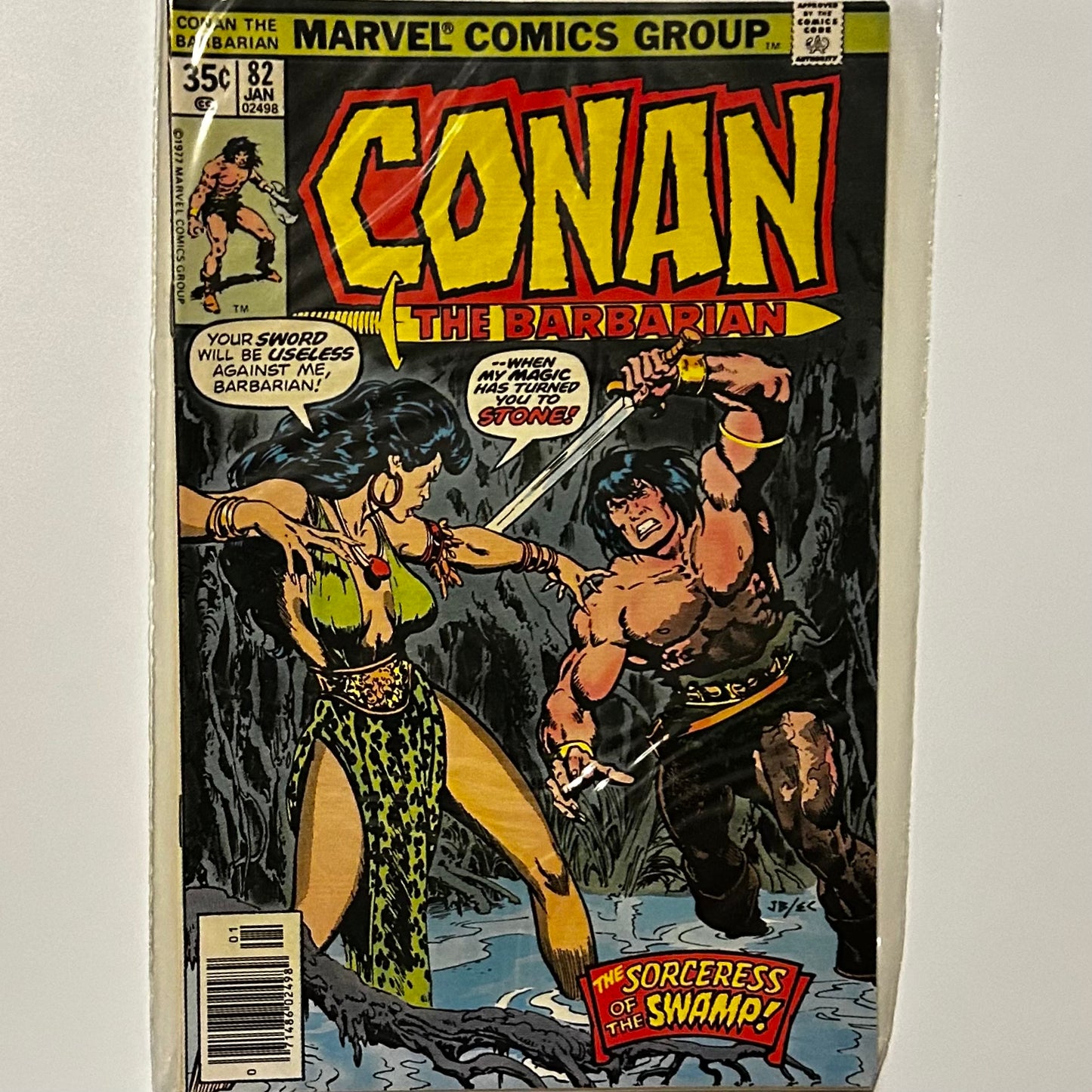 Conan the Barbarian #82 Newsstand