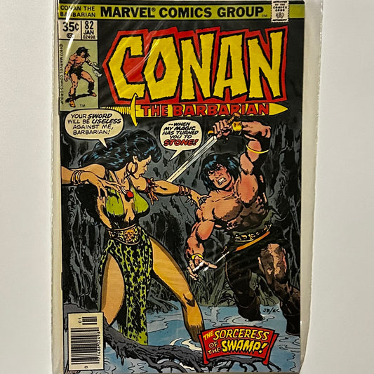 Conan the Barbarian #82 Newsstand