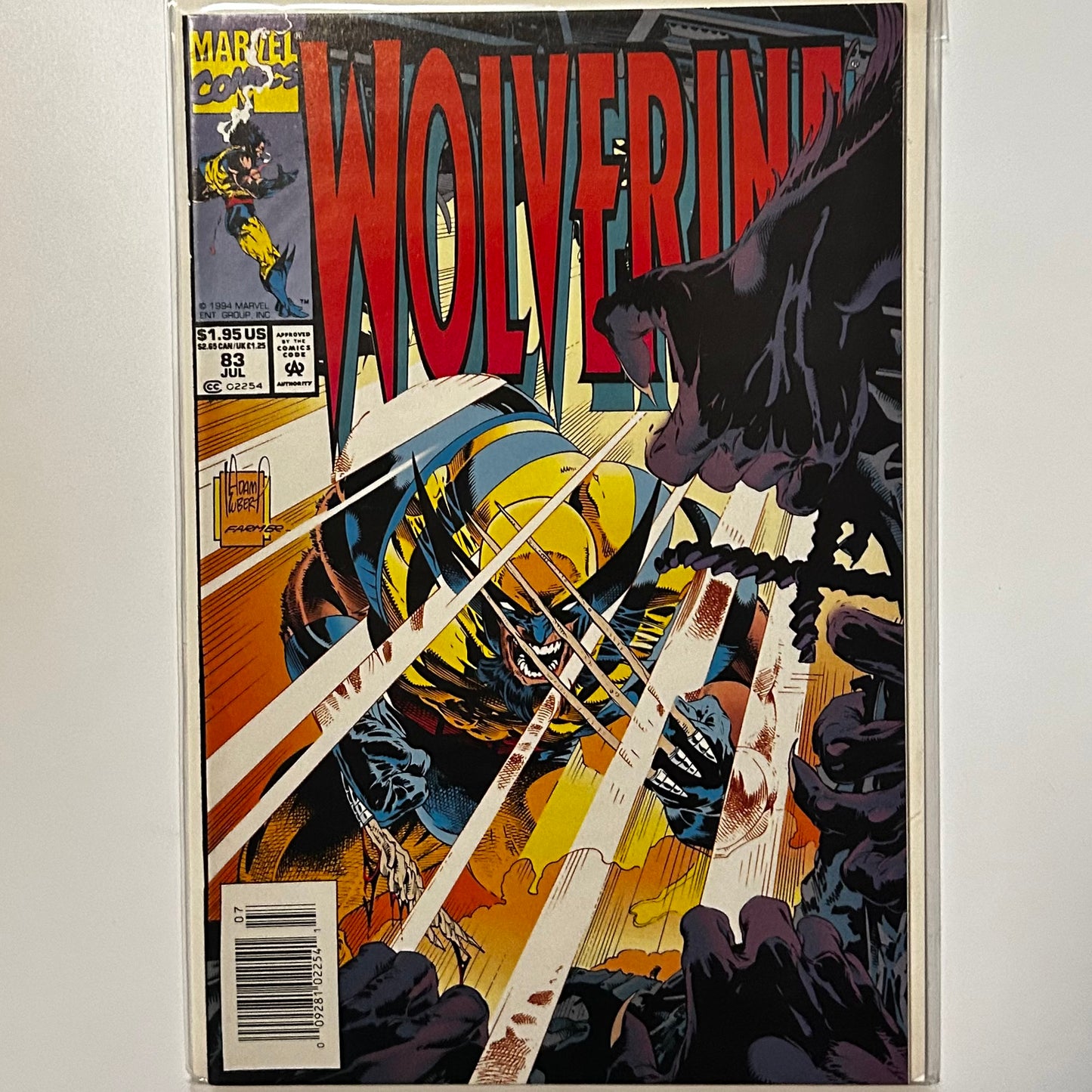 Wolverine #83 Newsstand