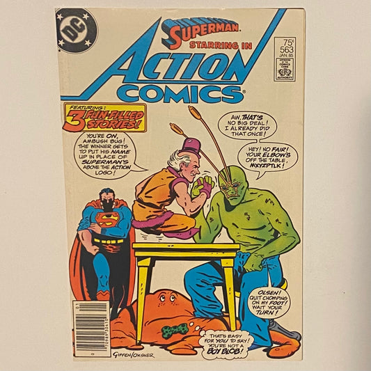 Action Comics #563 Newsstand