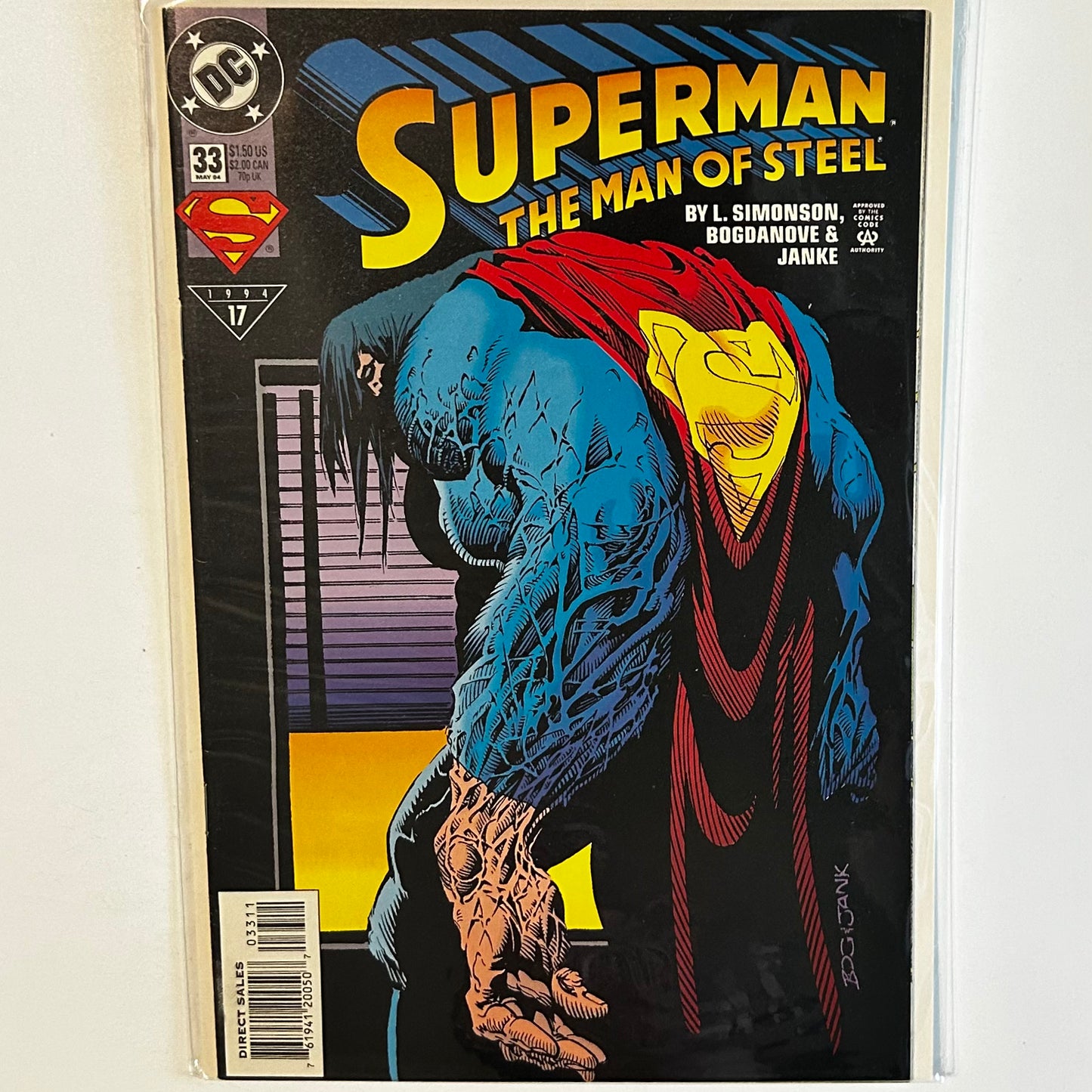 Superman Man of Steel #33