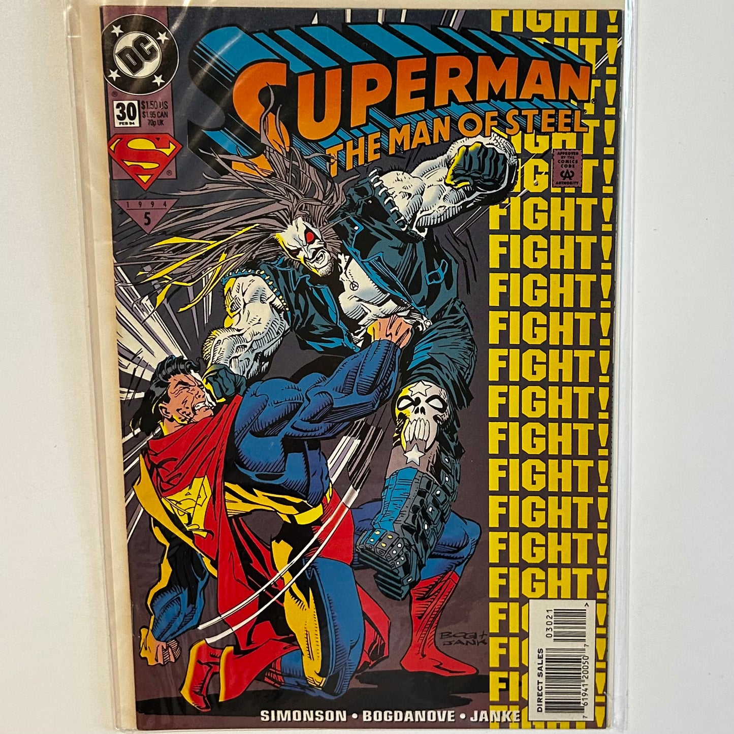 Superman Man of Steel #30